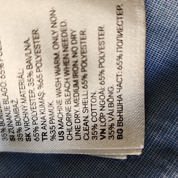 H&M Light Blue Casual Button-Down Shirt - Picture 10 of 10